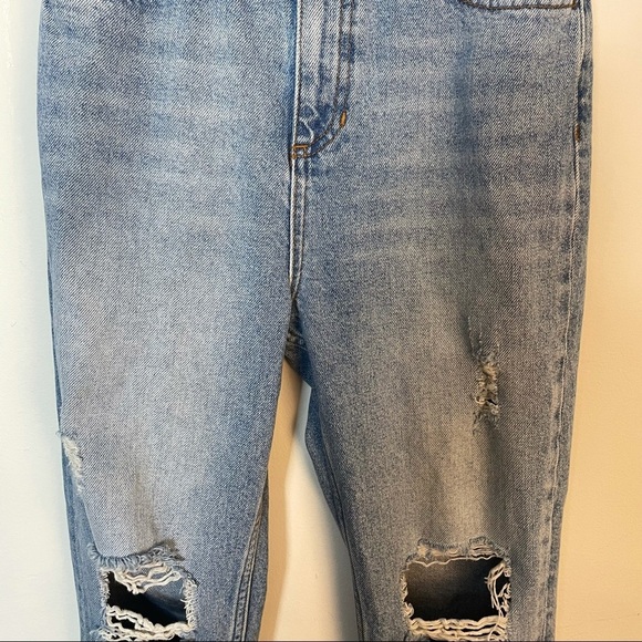 Sandro Paris Beaded Star High Waist Jeans Size 0 - Picture 4 of 9